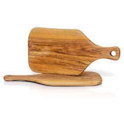 Ethically sourced natural olive wood chopping board