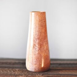 Narrow soapstone vase